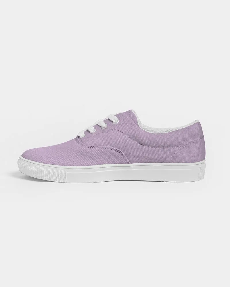 Pale Pastel Purple Women's Canvas Sneakers | Women's | Bright Pale Pastel Purple | C15M30Y0K0