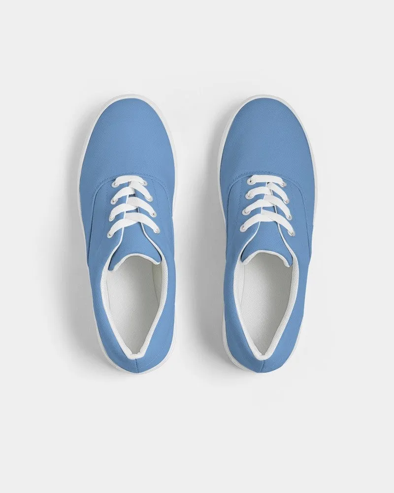 Pastel Blue Men's Canvas Sneakers | Men's | Bright Pastel Blue | C60M30Y0K0