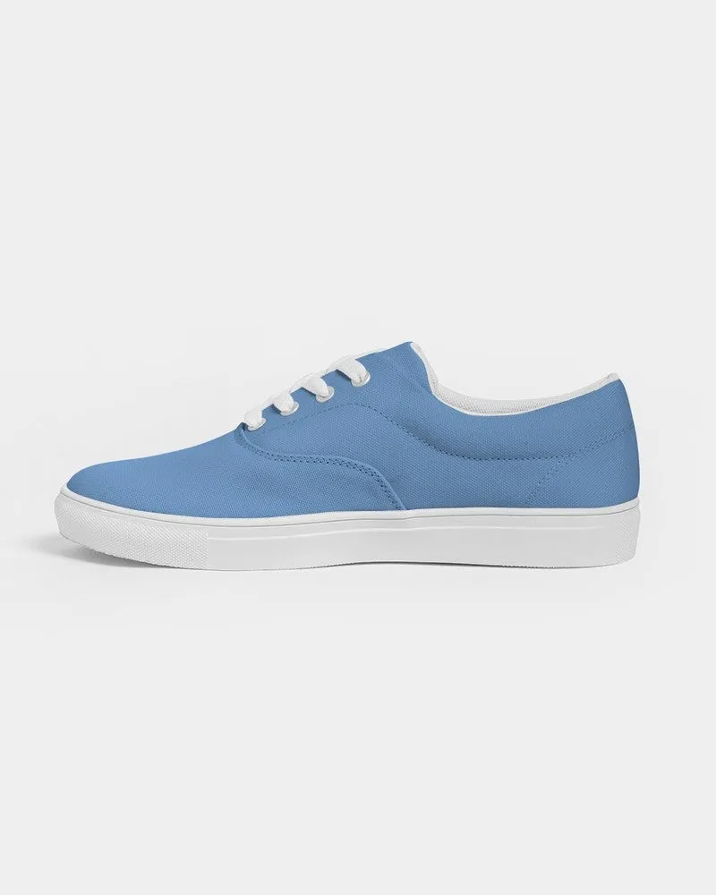 Pastel Blue Men's Canvas Sneakers | Men's | Bright Pastel Blue | C60M30Y0K0