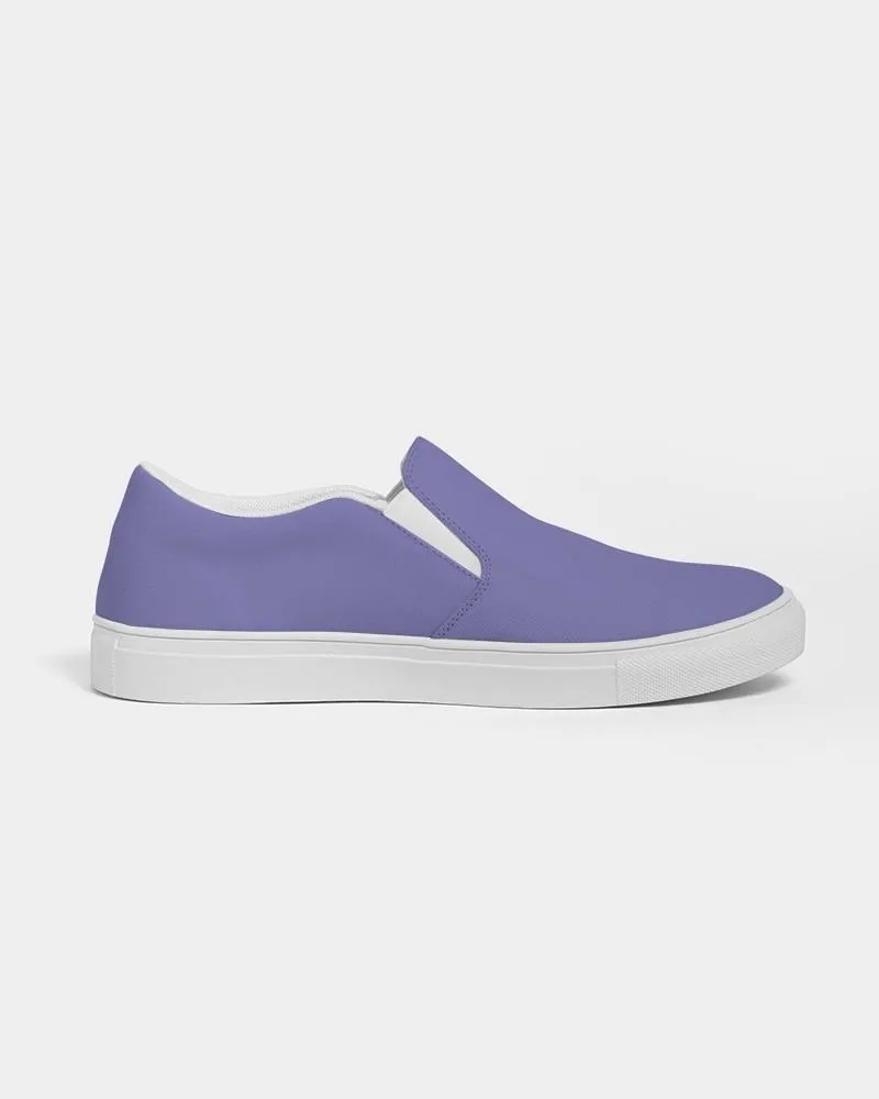 Pastel Blue Slip-On Canvas Sneakers | Men's | Bright Pastel Blue | C60M60Y0K0