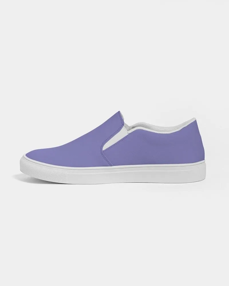 Pastel Blue Slip-On Canvas Sneakers | Men's | Bright Pastel Blue | C60M60Y0K0