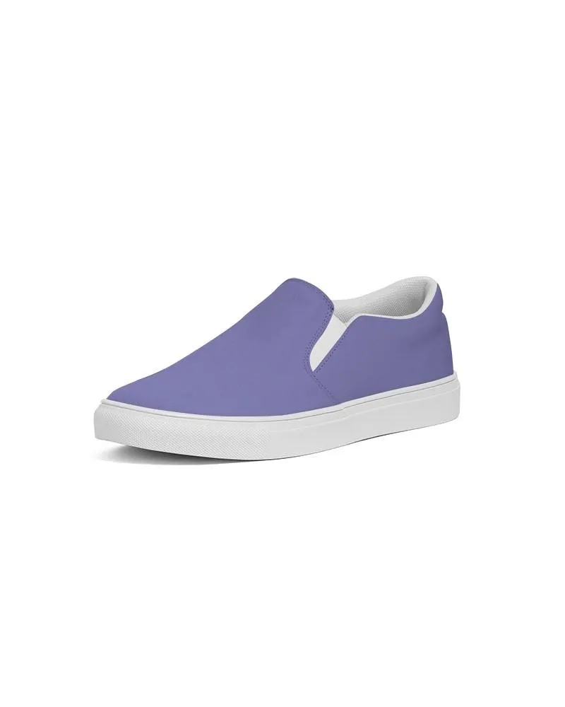 Pastel Blue Slip-On Canvas Sneakers | Men's | Bright Pastel Blue | C60M60Y0K0