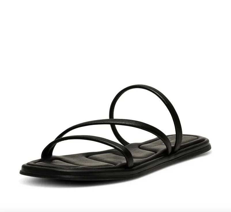 SELENA Strappy Black Sandals