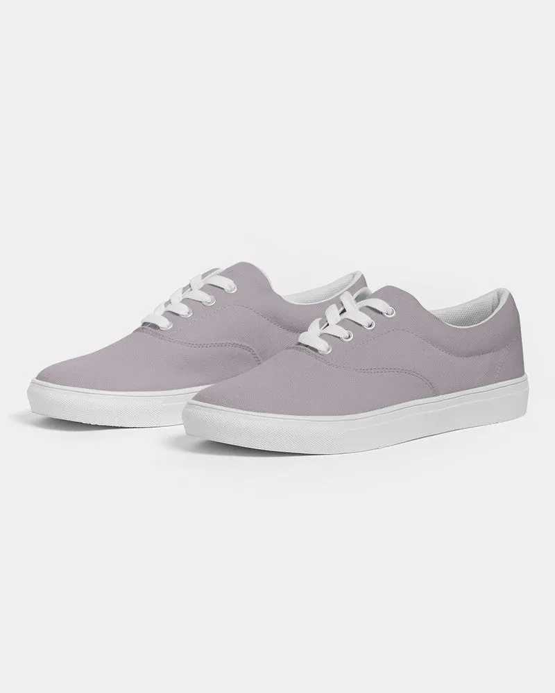 Shaded Pale Magenta Brown Canvas Sneakers | Women's | C0M10Y0K30