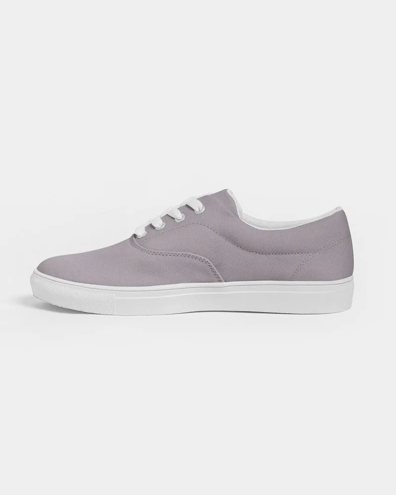 Shaded Pale Magenta Brown Canvas Sneakers | Women's | C0M10Y0K30