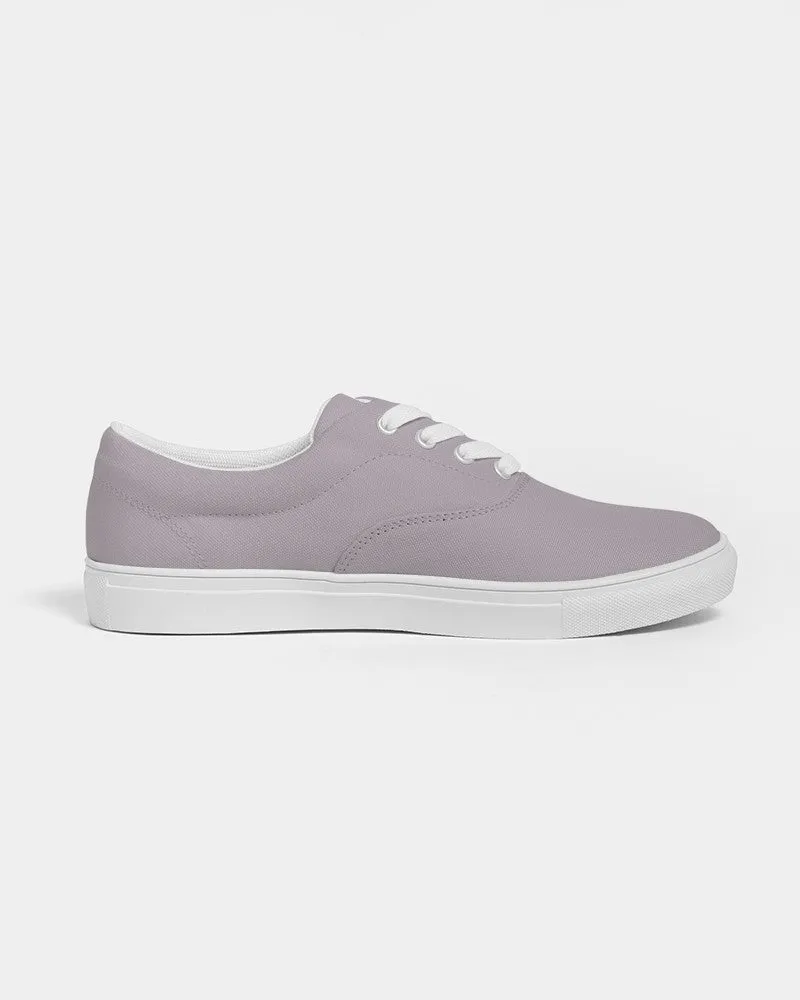 Shaded Pale Magenta Brown Canvas Sneakers | Women's | C0M10Y0K30