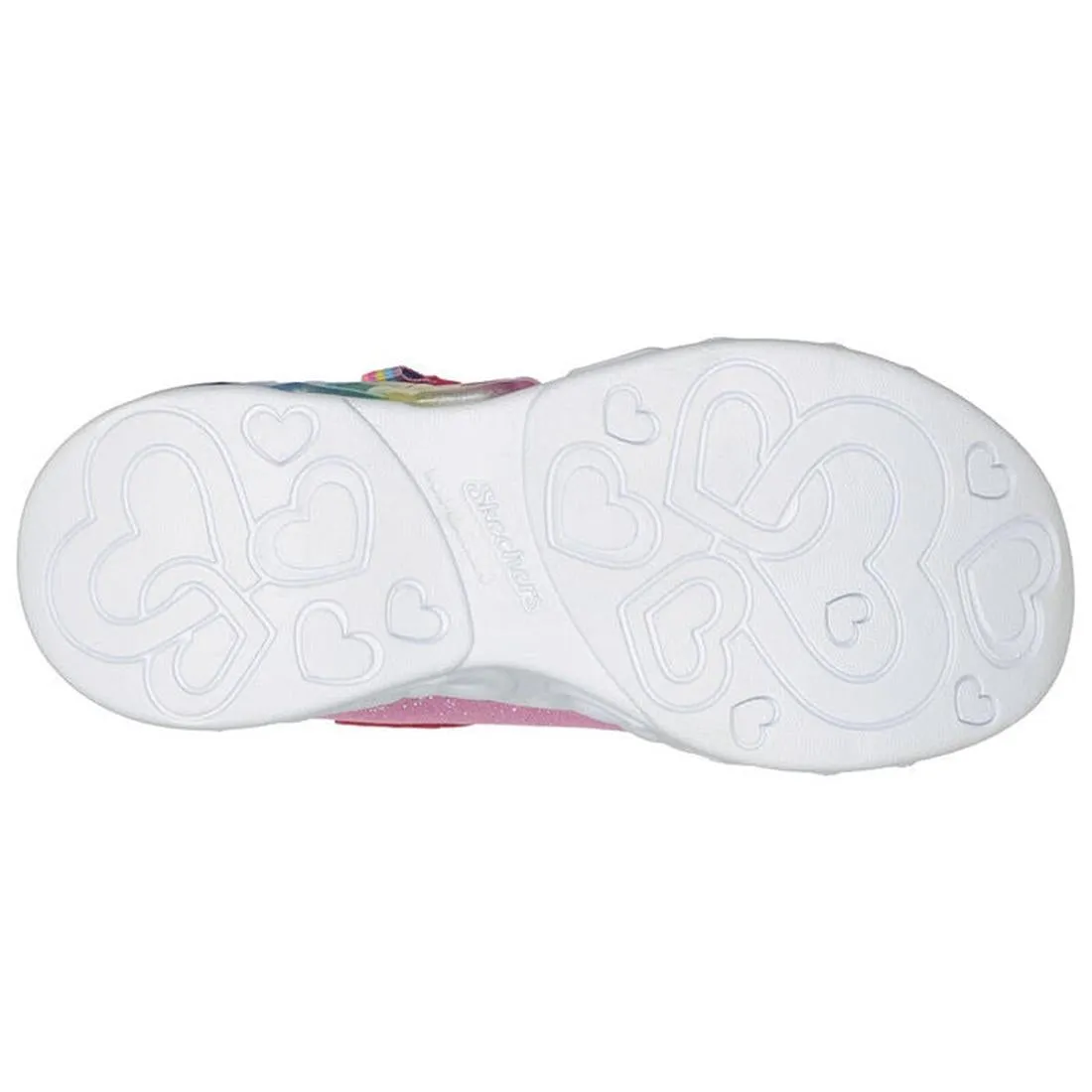 Skechers Kids Light Ups - Infinite Heart Lights - Love Prism Pink