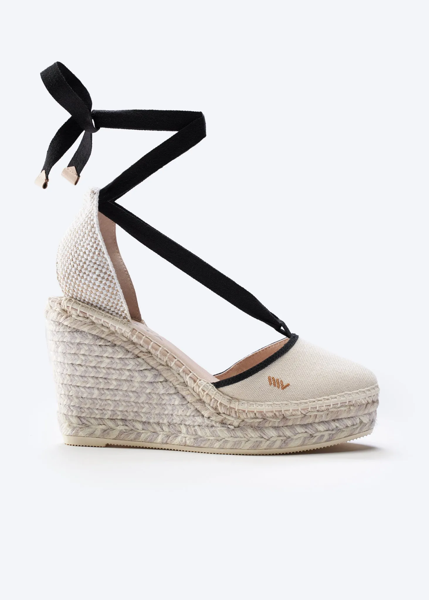 Tavallera Canvas Espadrille Wedges