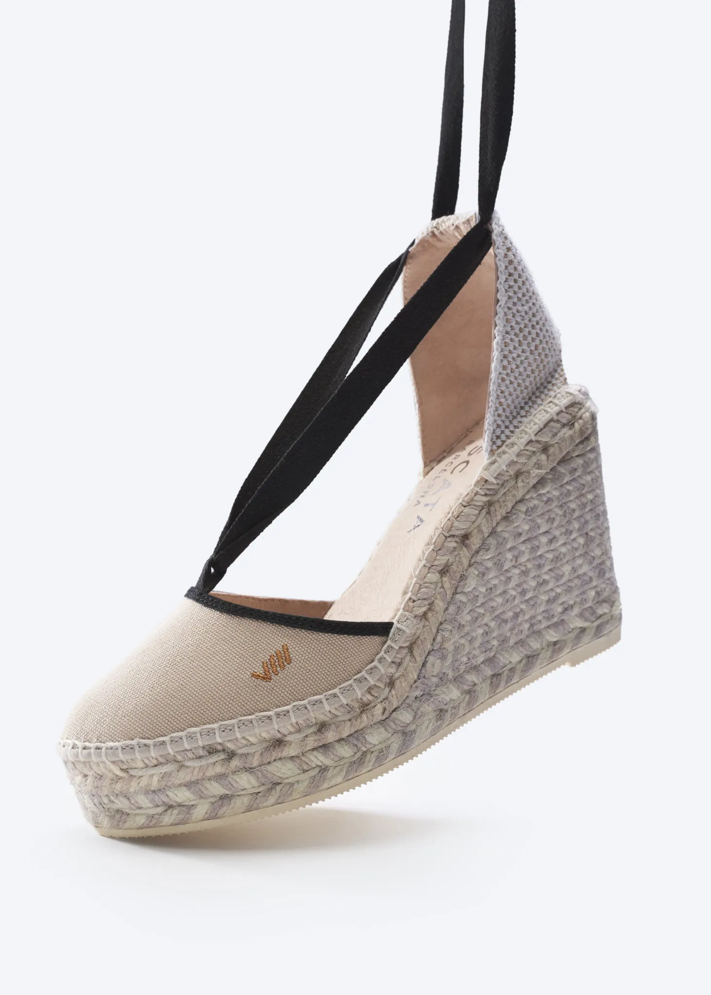 Tavallera Canvas Espadrille Wedges