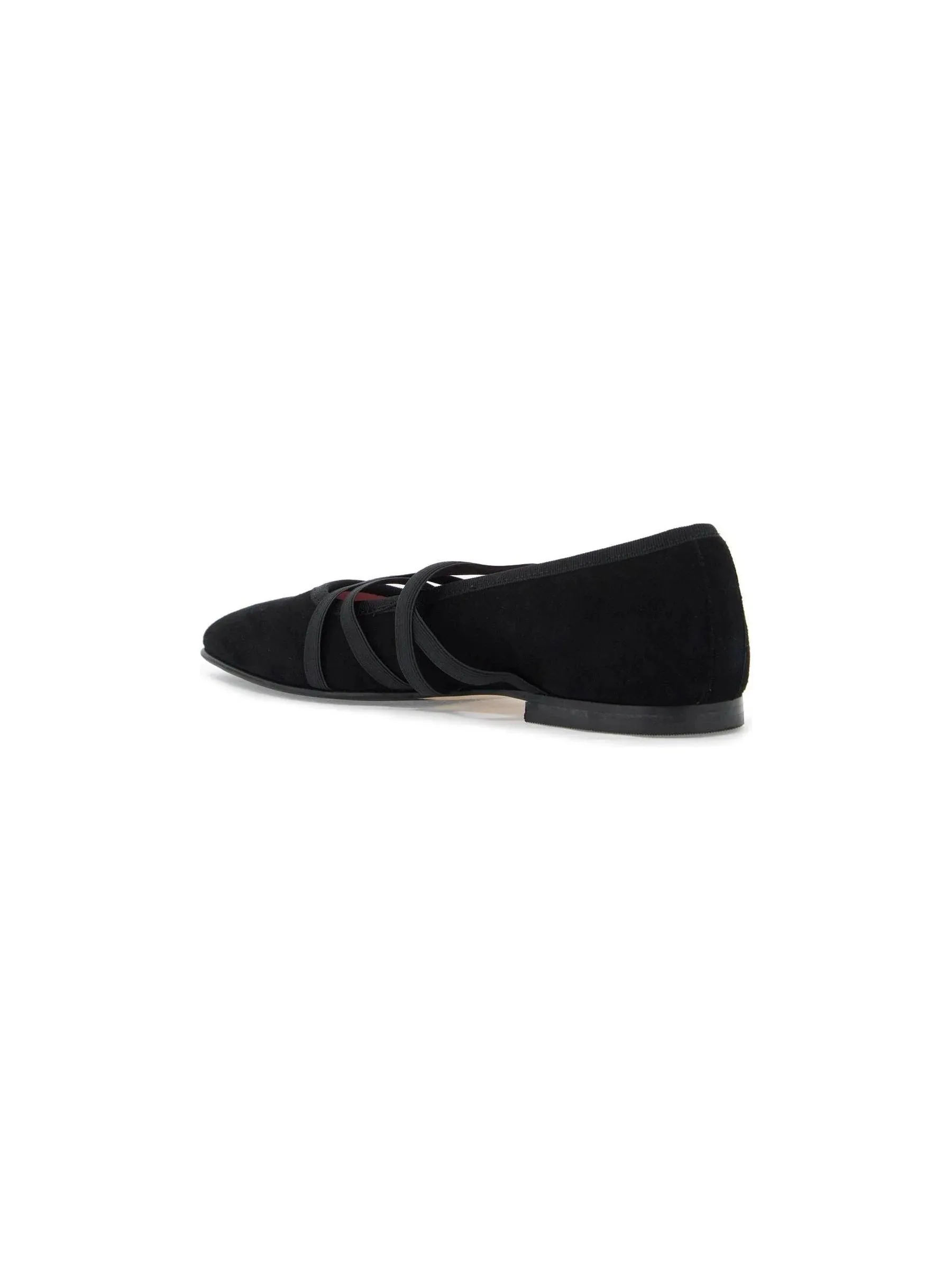 Tutu Suede Ballerina Flats