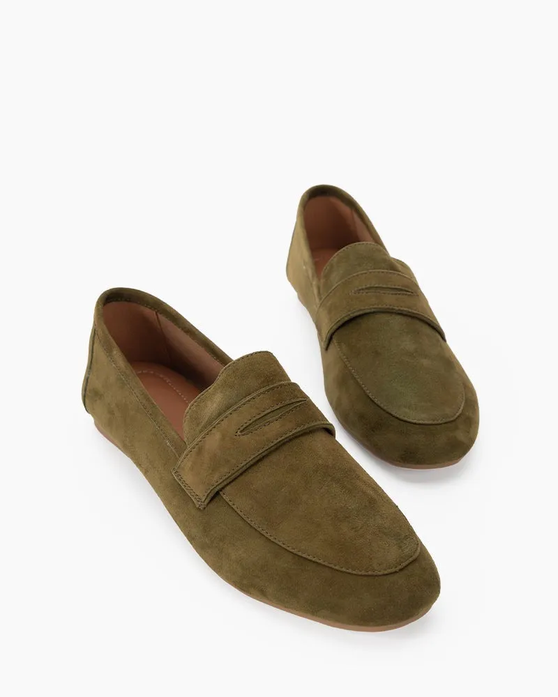 Ultimate Suede Premium Sheepskin Leather Loafers