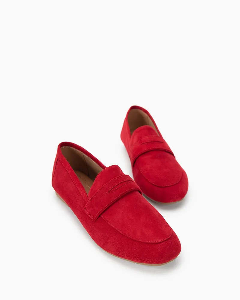 Ultimate Suede Premium Sheepskin Leather Loafers