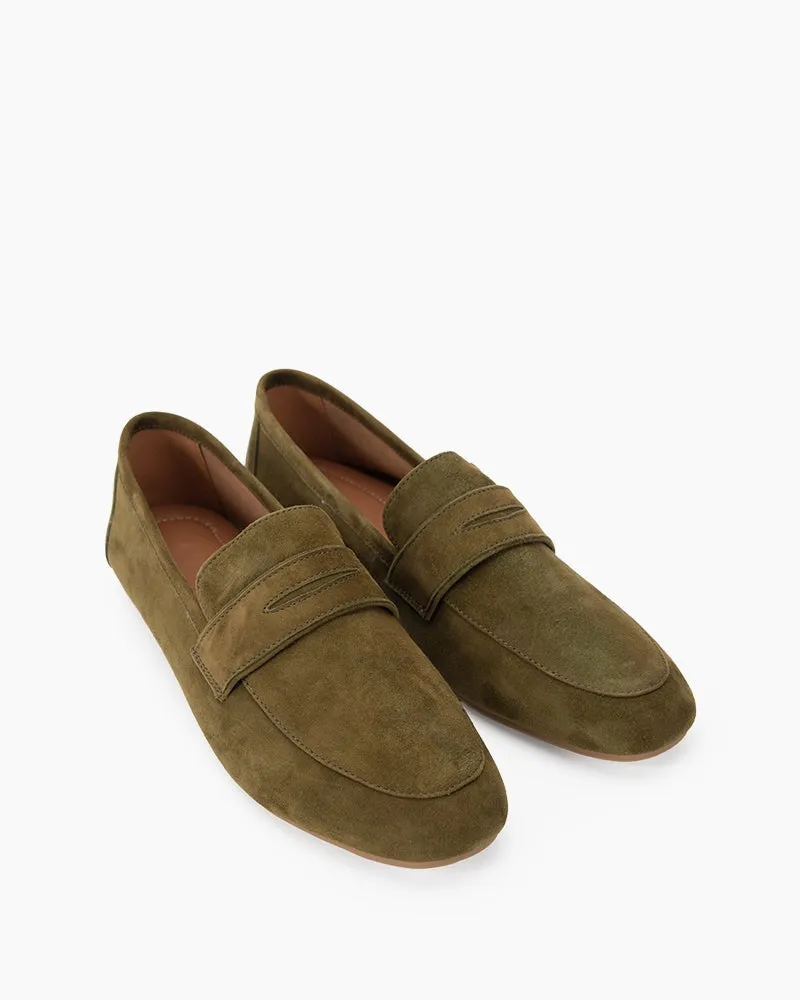 Ultimate Suede Premium Sheepskin Leather Loafers