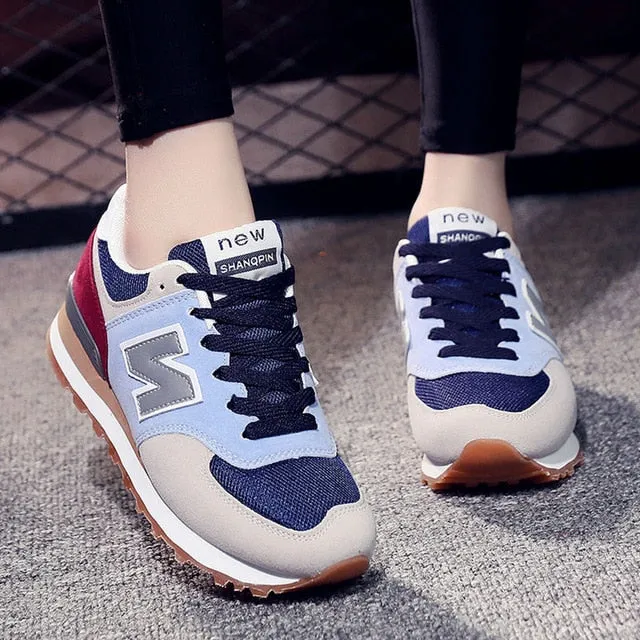 Women Breathable Tennis Sneakers Fashion Genuine Leather Sneakers Men Shoes High Quality Casual Shoes Comfortable Brand