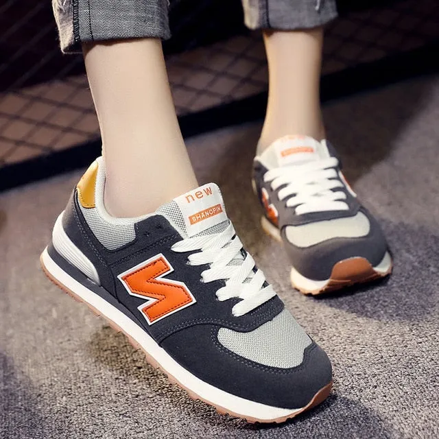 Women Breathable Tennis Sneakers Fashion Genuine Leather Sneakers Men Shoes High Quality Casual Shoes Comfortable Brand