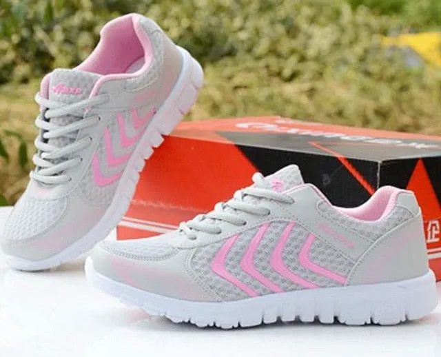 Women Light Casual Sneakers Breathable Mesh Shoes