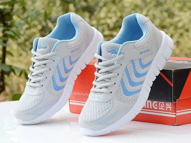 Women Light Casual Sneakers Breathable Mesh Shoes